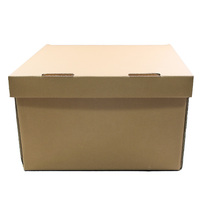 Caja de Almacenamiento de Papel Portátil Personalizada con Tapa y Base, Diseño con Asa para Organización de Archivos y Documentos de Oficina