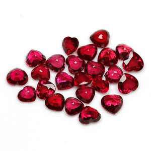 Hình Trái Tim <span class=keywords><strong>Ruby</strong></span> 4Mm Đỏ Đá Quý Tự Nhiên Chất Lượng Hàng Đầu <span class=keywords><strong>Ruby</strong></span> Đá Kim Cương Giá Cắt Mỗi <span class=keywords><strong>Carat</strong></span> Bán Buôn - Product Image 5
