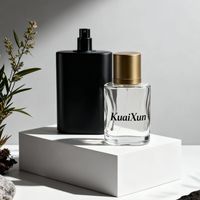 Flacon de parfum avec boîte, flacon de parfum personnalisé, flacon de parfum de designer, emballage de flacon de parfum et de boîte