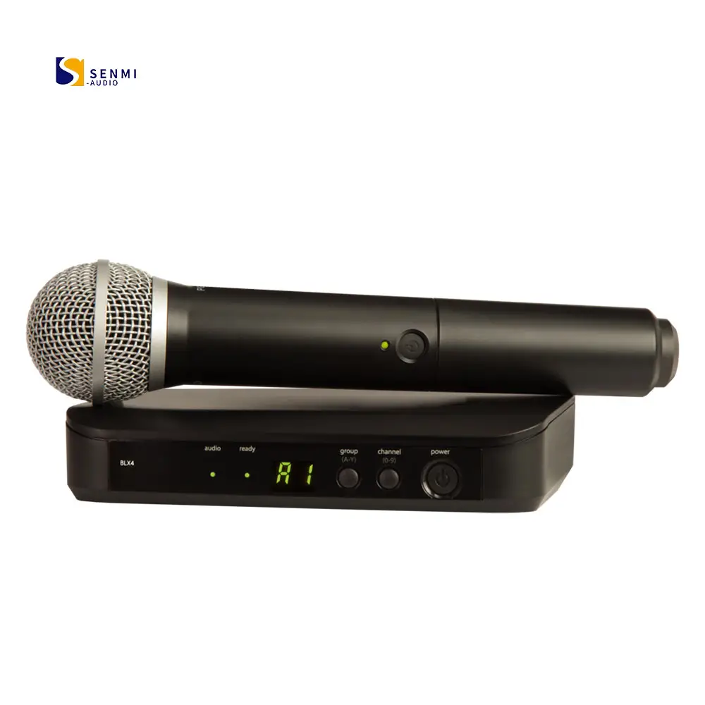 BLX24 Wireless Microphone BLX4R Vocal System with BLX4 BLX24R PG58 S M 58 BETA58 Microphone for Wireless Microphone Mic