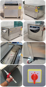 Mesin pengupas kentang otomatis penuh, mesin pengupas buah dan sayuran untuk merebus kentang - Product Image 5