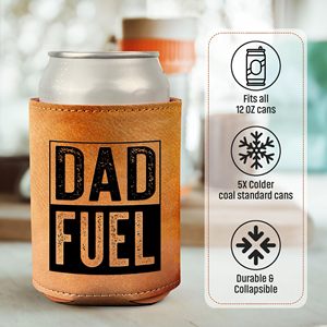 Funda Enfriadora de Cuero para Latas de 12oz, Enfriadores de Latas de Refresco, Regalos para Papá, Regalos para Hombres, Regalos de Cumpleaños para Hombres, Regalos de Cumpleaños para Papá - Product Image 2