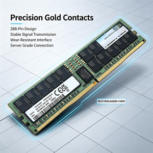 Módulo de Memoria M321R8GA0EB0-CWM de 32GB, Alta Velocidad, Gran Capacidad, Funcionamiento Estable, Memoria de Repuesto para Servidor - Product Image 2