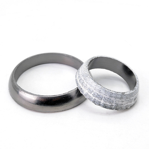 <span class=keywords><strong>Prix</strong></span> usine 2 2.5 joint en Graphite d'échappement beignet à surface incurvée pour tube de silencieux de tuyau d'échappement - Product Image 2