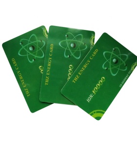 Carte d'authenticité Bio Nano Énergie Scalaire Quantum avec puce Terahertz, environ 10000 Gauss, pour la santé, avec logo personnalisé, prix le plus bas - Product Image 1