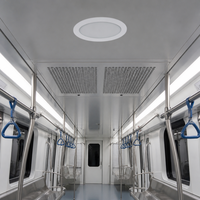 SHIZI DC72V DC 24V DC36V DC110V Luminaire LED rond pour rail, métro et transport, avec couvercle en PC, IP67, éclairage ferroviaire, OEM ODM, vente en gros