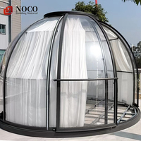 Tente dôme géodésique transparente, imperméable, insonorisée, de haute qualité, facile à installer, pour événements extérieurs, camping, glamping, maison bulle