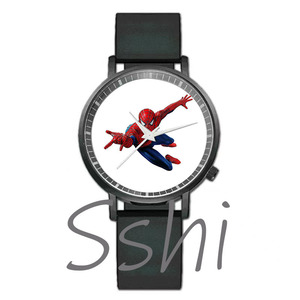 <span class=keywords><strong>Orologio</strong></span> al quarzo personalizzato da uomo e da donna con motivo Spider-Man nuovo <span class=keywords><strong>orologio</strong></span> da studente con Logo unico in PVC - Product Image 4