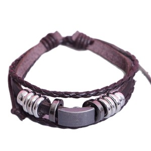Nuovo Braccialetto in Lega Intrecciata Stile Vintage, con Mano di Hamsa e Farfalla, Cinturino Regolabile - Product Image 5