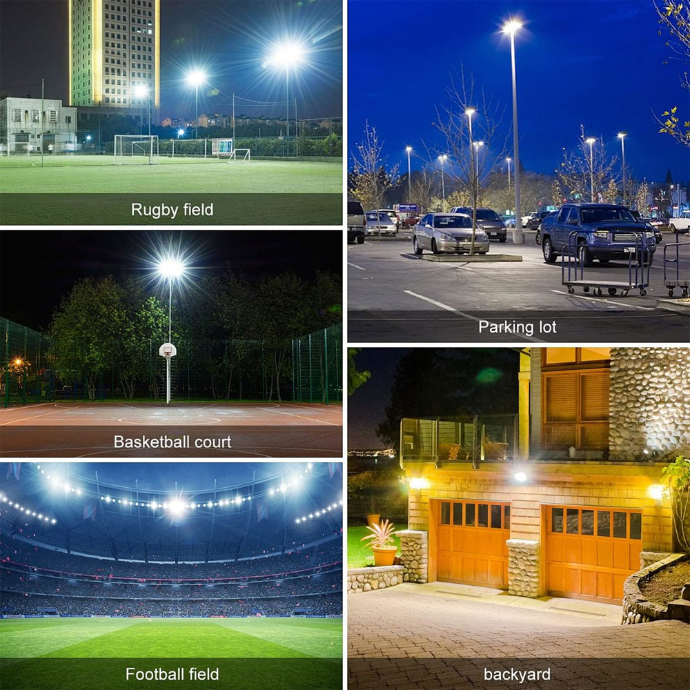 KCD Super Bright Outdoor Flood Lights: 30W-200W, IP66, Smart Control - Foshan Kaicheng Lighting