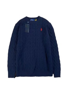 Maglione con Logo Ricamato RA l Logo Girocollo Ralph Maglione Jacquard Lavorato a Maglia per Uomo Lauren - Product Image 4