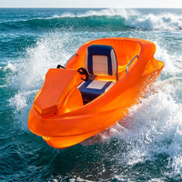 Offre Spéciale – Bateau Kart Électrique de Resort 18KW 74V à Grande Vitesse, Deux Places, en LLDPE Rotomoulé avec Refroidissement à Eau Forcé