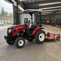 Traktor Kebun 25HP Buatan Cina, Traktor Mini, Traktor Kompak Pertanian, Traktor dengan Pemuat Depan, Traktor Pertanian