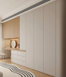 Armoire contemporaine en mélamine de type <span class=keywords><strong>tablette</strong></span> pour chambre à coucher et salon - Product Image 1