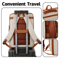 Sac à dos pour ordinateur portable extensible imperméable de qualité professionnelle avec port USB, grande capacité, sacs pour ordinateur portable en Oxford, logo personnalisé pour unisexe