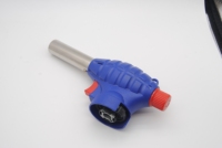 Mini chalumeau de cuisine et de soudage en acier inoxydable au butane, allumage électronique, flamme réglable 1000-1300°F, chalumeau pour crème brûlée