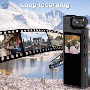 กล้องขนาดเล็ก1080P WiFi บันทึกวิดีโอดิจิตอลแบบพกพาหน้าจอ1.3นิ้วกล้องอินฟราเรดกลางคืนกล้องมินิ - Product Image 5