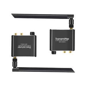 <span class=keywords><strong>Transmisor</strong></span> <span class=keywords><strong>y</strong></span> <span class=keywords><strong>Receptor</strong></span> <span class=keywords><strong>de</strong></span> <span class=keywords><strong>Audio</strong></span> <span class=keywords><strong>Inalámbrico</strong></span> 2.4G, 50M Sin Retraso, Molde Privado <span class=keywords><strong>de</strong></span> Plástico, RCA R/L, Estéreo <span class=keywords><strong>de</strong></span> 3.5mm, 192kHz 24bit HiFi, OEM/Neutral - Product Image 1