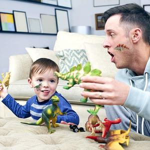 Autocollants pour enfants, Upins 14 feuilles différentes 200 + autocollants 3D moelleux scrapbook artisanal, adapté aux enfants amateurs de dinosaures - Product Image 5