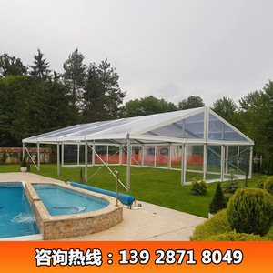 Carpa modular de acero para bodas y fiestas con techo y paredes de PVC para eventos al aire libre - Product Image 3