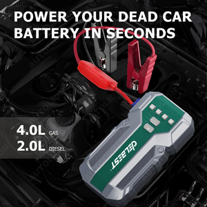 เครื่องจั๊มสตาร์ทรถยนต์แบบ600A ขนาดกะทัดรัด16000มิลลิแอมป์ต่อชั่วโมงเหมาะสำหรับร้านค้า<span class=keywords><strong>รถยนต์</strong></span>และชุดช่วยเหลือริมถนน - Product Image 5