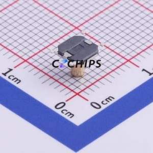 TS-1076S-A14B3 Tactile Switch SMD-4P,5.2x5.2mm Switch Single Pole Single Throw Round Button 5.2mm 5.2mm - Product Image 2