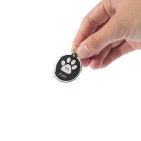 Étiquette RFID pour animaux de compagnie en résine époxy UHF longue portée, résistante aux intempéries et adaptée aux animaux, pour la prévention des pertes