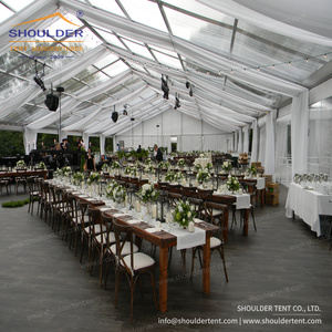Tente d'événement quatre saisons en PVC à montage rapide, <span class=keywords><strong>chapiteau</strong></span> extérieur pour mariages et marchés, toit transparent, structure durable, ignifuge - Product Image 5
