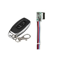 Interrupteur à distance sans fil 433 MHz, mini-récepteur longue portée, 3,6 V, 12 V, 24 V et émetteur 433 MHz, télécommande LED