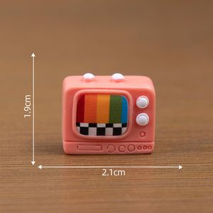 ชุดตกแต่งบ้านตุ๊กตา DIY อุปกรณ์ไฟฟ้า เครื่องเล่นเกม ซีรีส์โทรทัศน์แนววินเทจ วีเจ แลนด์สเคป - Product Image 6