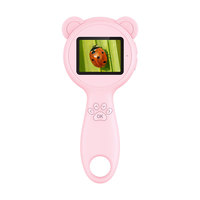 Microscope numérique pour enfants avec caméra, zoom 40X+, écran HD 2,0 pouces, 90 °   Lampe LED grand angle, jouet éducatif scientifique