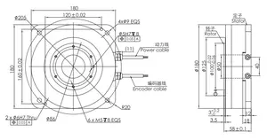 Original Positing Accuracy High Precision Direct Drive Electric Motor For Washing Machine