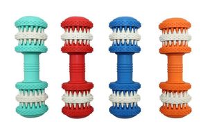 Giocattolo da Masticare per Cani in Gomma, Morbido e Resistente, a Forma di Manubrio, al Gusto di Menta, per la Cura Dentale e il Gioco, Tema Animazione - Product Image 3