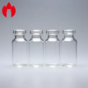 Glass Vials And Bottles 3ml Clear Empty Medication Neutral Borosilicate Vaccine Glass Bottle Vial