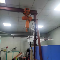 Nouvelle palan électrique à chaîne, mini chariot de levage télécommandé en métal, 0,5-5 tonnes, rail unique, câble, atelier, entrepôt
