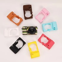 En stock, étui de protection en silicone souple, étanche à la poussière, élégant, pour appareil photo A6300 A6400 A6100, sacs vidéo