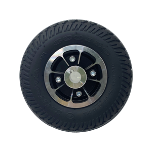 8 inch hiệu suất cao pu-đầy <span class=keywords><strong>Robot</strong></span> lốp tuyệt vời hấp thụ sốc bền không đâm thủng khác bánh xe lốp & phụ kiện - Product Image 2