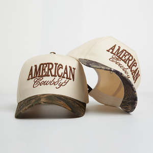 כובעי בייסבול לגברים עם לוגו הסוואה יער, כובעי מותג וסיטונאיים, כובעי סנאפבק 5 פאנלים - מבוקשים מאוד מהמפעל - Product Image 2