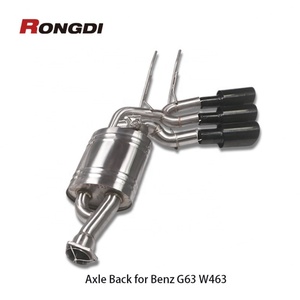 Échappement Valvetronic Catback pour Mercedes Benz G63 W463 en acier inoxydable avec silencieux à valve - Product Image 5