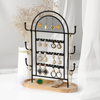 Vente en gros de boucles d'oreilles à grille Collier Bracelet Bague Bijoux Présentoir Bijoux Rangement Organisateurs Bijoux Présentoir Accessoires