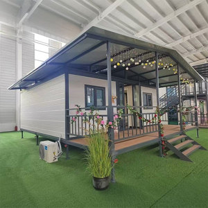 Casas pequeñas prefabricadas modernas Casas <span class=keywords><strong>de</strong></span> contenedores expandibles Granny Flat <span class=keywords><strong>de</strong></span> acero barato Listo para enviar Hotel Apartamento Hecho en China - Product Image 4