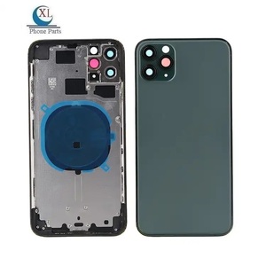 Telaio della porta posteriore in vetro della <span class=keywords><strong>batteria</strong></span> della fabbrica della cina <span class=keywords><strong>con</strong></span> copertura dell'alloggiamento posteriore del telaio per iPhone 11 11 Pro 11 Pro Max - Product Image 1