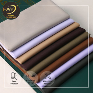 ผ้าโพลีเอสเตอร์สำหรับชุดคลุมมุสลิมผู้ชาย ยี่ห้อ <span class=keywords><strong>Toyobo</strong></span> คุณภาพดี ขายดีที่สุด สำหรับสมาชิกเท่านั้น ไม่ยับง่าย - Product Image 1