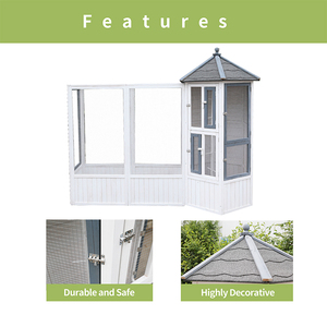 Wholesale Hot Sell Eco-Friendly Wooden Pigeon Cage Large <strong>Bird</strong> Breeding <strong>Aviary</strong> with Modern Design - Product Image 2