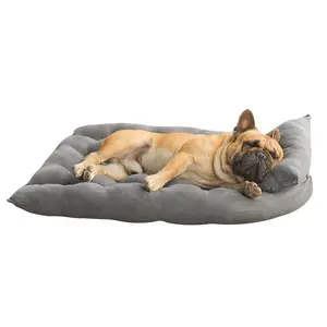 Wholesale Waterproof Breathable Dog Bed Oxford Fabric Bolster Pet Beds Dog Pet
