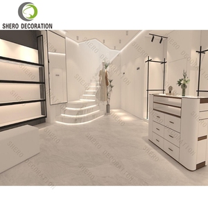 Présentoir de Luxe Autonome en Bois pour Sacs à Main avec Éclairage LED, Robuste, Dimensions Personnalisables, Finition Vernie, Design Cubique - Product Image 6