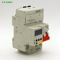 Interruptor de Circuito Inteligente Miniatura CYAWIT 4G WIFI RS485 2P 32A Modular para Riel DIN Tipo MCB RCCB/RCBO de Cobre con Protección Li