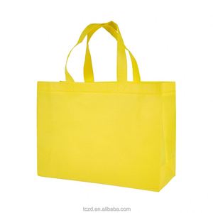 Bolsas de tela no tejida personalizadas para compras, reutilizables, para supermercado, con asas, para ropa. - Product Image 2