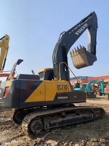 Excavadora Usada Volvo EC210B de 21 Toneladas, Gran Estabilidad, Excavadoras Hidráulicas de Orugas en Venta, en Buenas Condiciones y Disponibles - Product Image 4