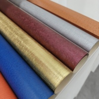 Papel Recubierto de PVC Ecológico e Impermeable para Encuadernación de Libros, Papel para Cubiertas de Documentos, para Cajas de Regalo de Lujo, Cuadernos y Cubiertas de Certificados